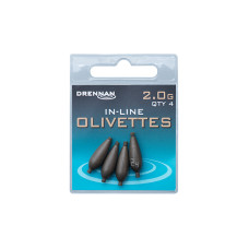 Грузила Drennan In-Line Olivette 2.0g 