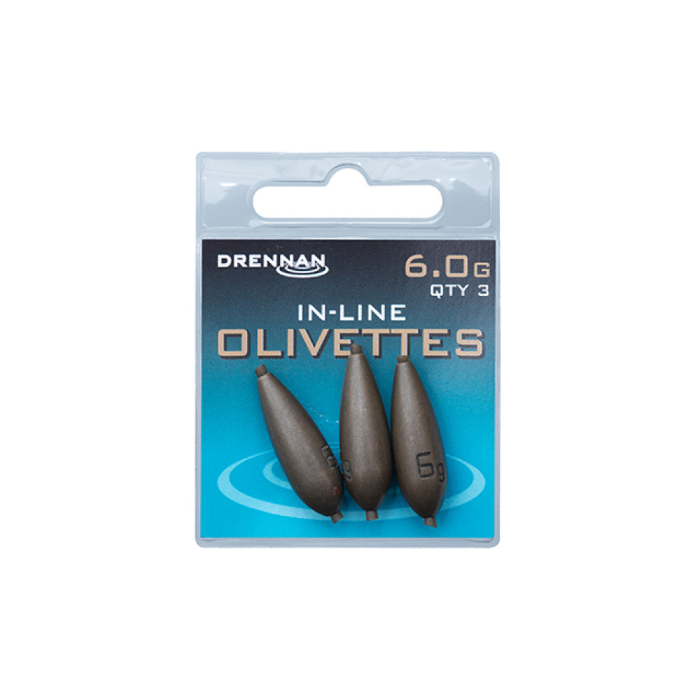 Грузила Drennan In-Line Olivette 6.0g
