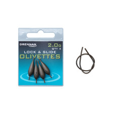 Грузила Drennan Olivette Lock & Slide 2.0g 