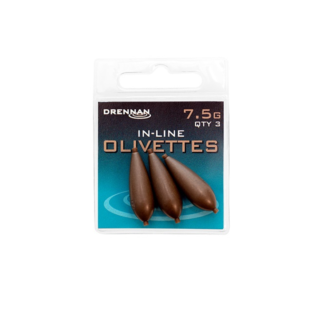 Грузила Drennan In-Line Olivette 7.5g