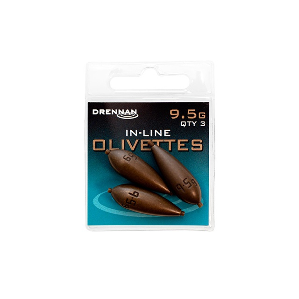 Грузила Drennan In-Line Olivette 9.5g