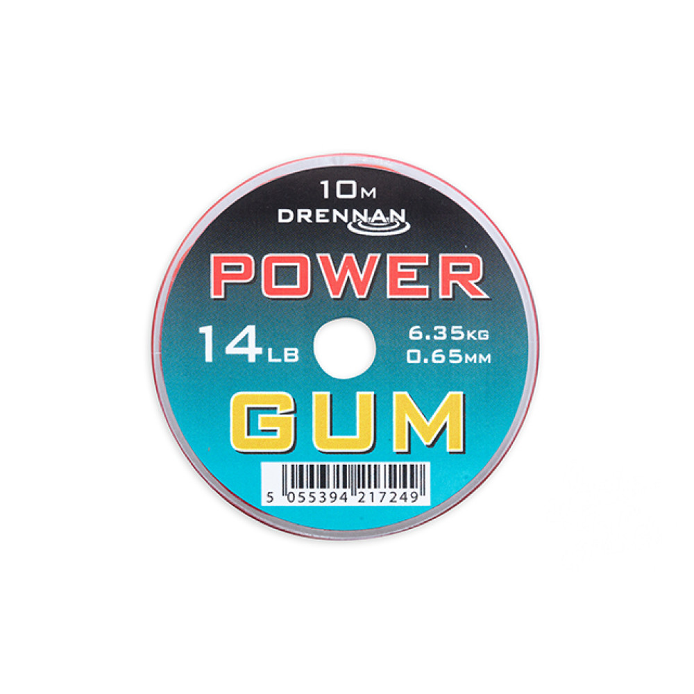 Амортизатор для фідерної оснастки Фідергам Drennan Powergum 14lb, колір червоний