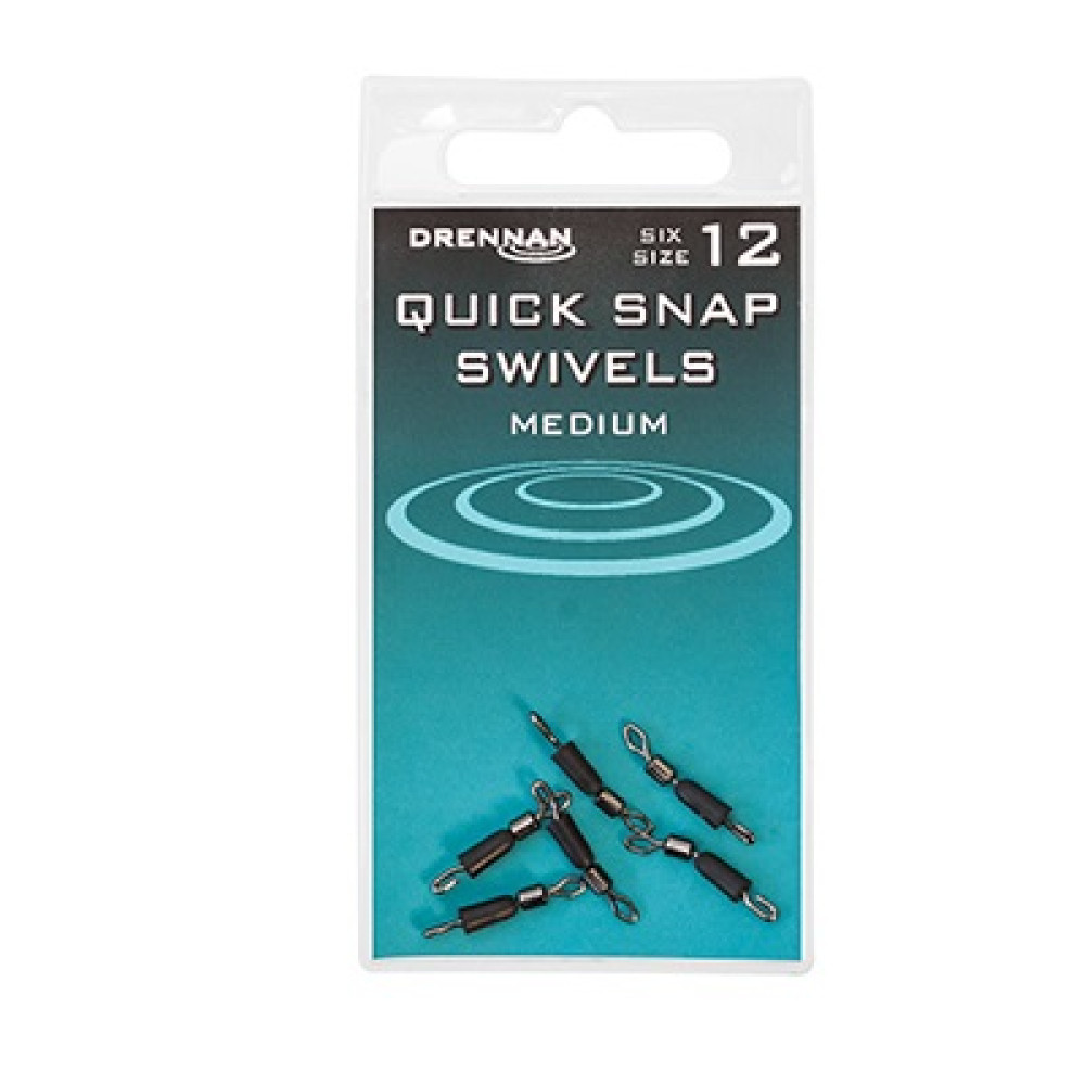 Швидкознімач Drennan DIL Quick Snap Swivels Size 12