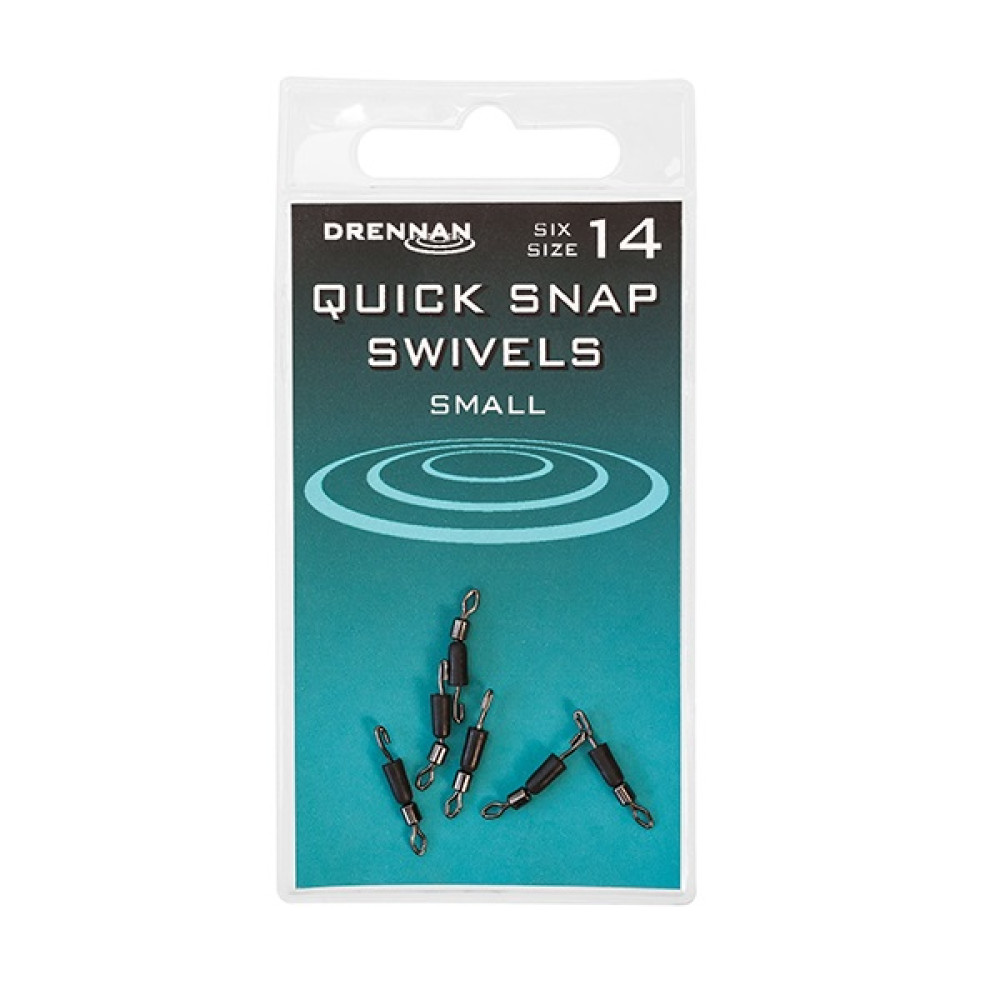 Швидкознімач Drennan DIL Quick Snap Swivels Size 14