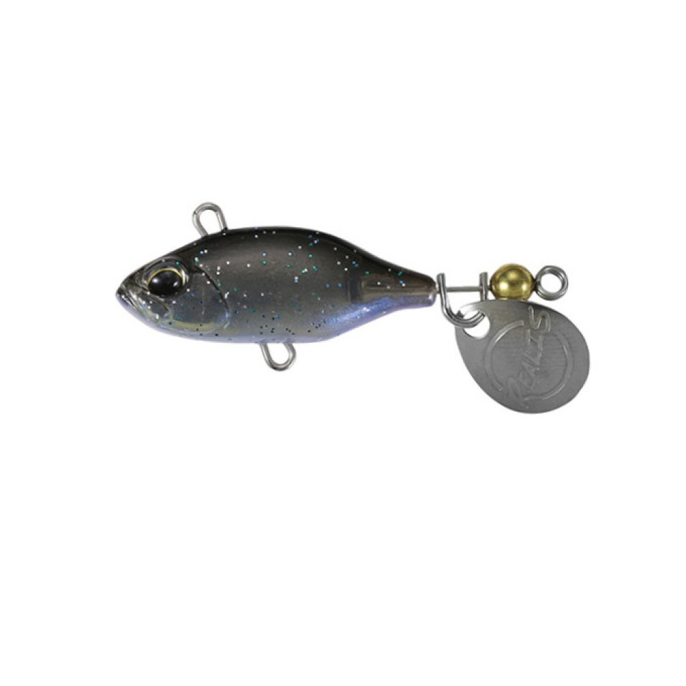 Тейл-спінер DUO Realis Spin 38mm 11.0g CCC3226 Black Smokey Shad