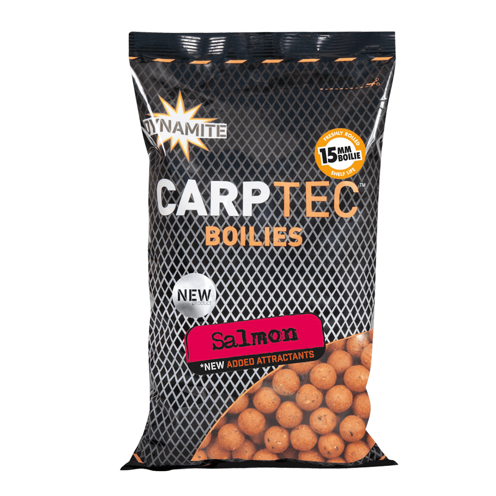 Бойли Dynamite Baits Carp-Tec Salmon Boilies 15mm 900g, DY1766