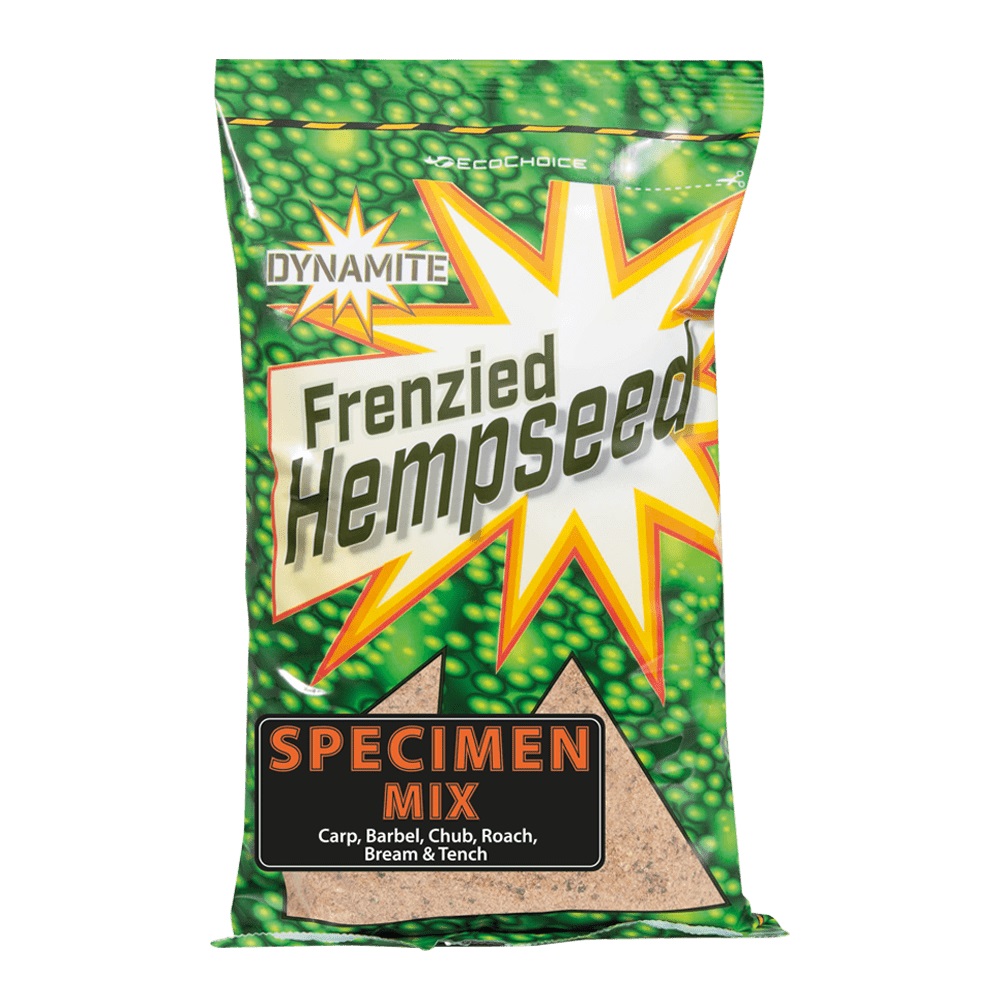 Прикормка Dynamite Baits Frenzied Hemp Specimen Mix Coarse 1kg ,DY452