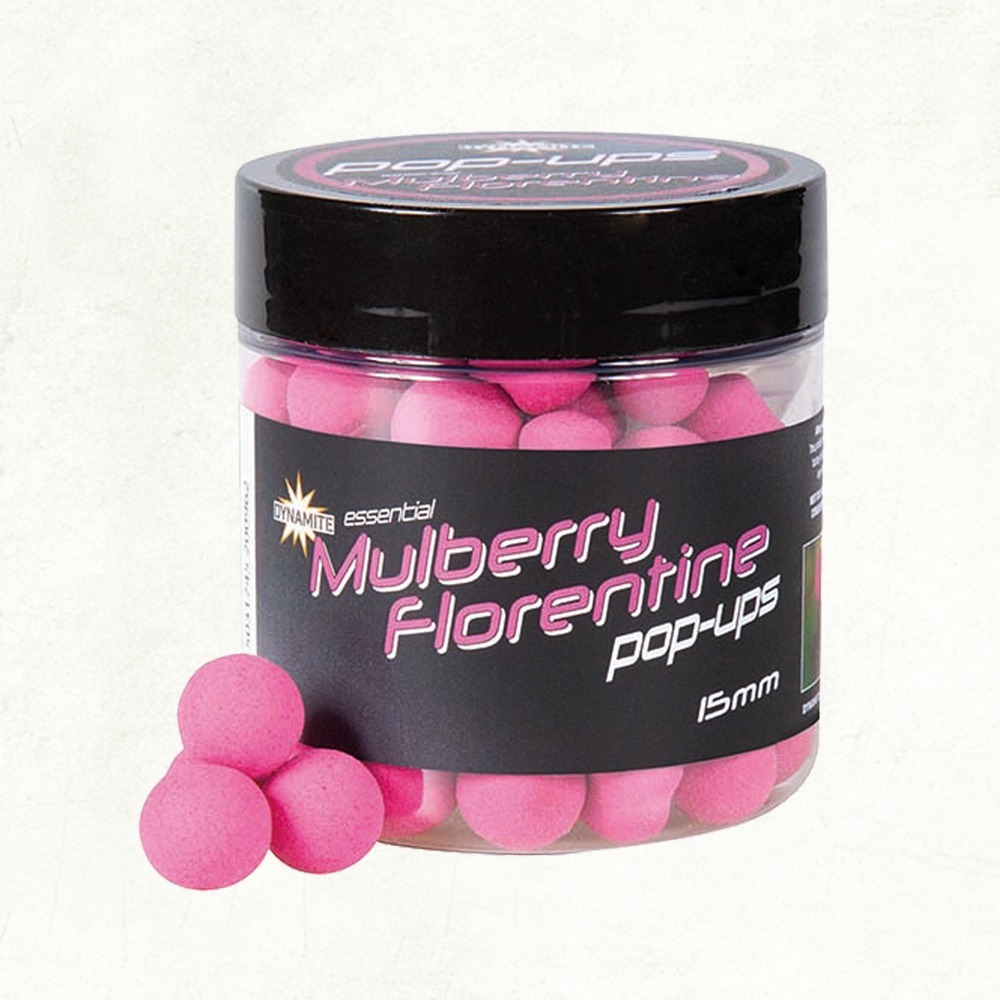 Бойли Dynamite Baits Mulberry Florentine Fluro Pop-Ups 15mm, DY1615