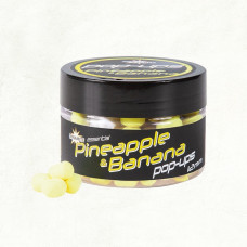 Бойли Dynamite Baits Fluro Pop-Ups - Pineapple & Banana - 12mm, DY1616