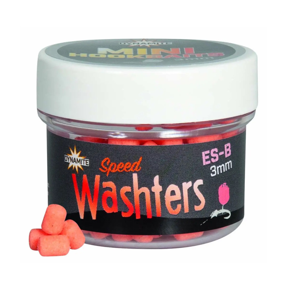 Пелетс Dynamite Baits Speed Washters Mini Hookbaits Pink ES-B 3mm, DY1558