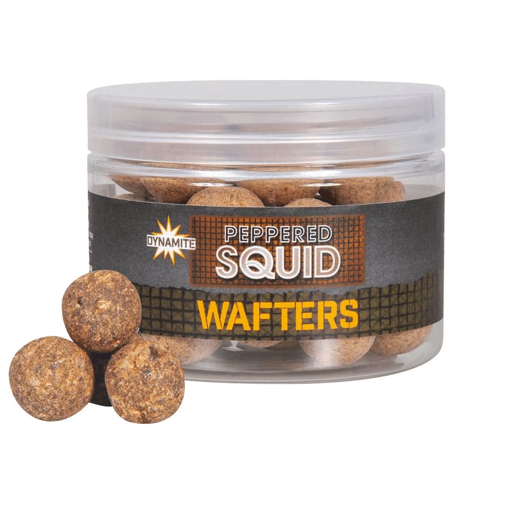 Бойли Dynamite Baits Peppered Squid Wafters 15mm, DY1690