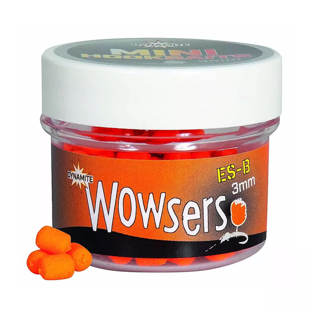 Бойли Dynamite Baits Wowsers Mini Hookbaits Orange ES-B 3mm, DY1567