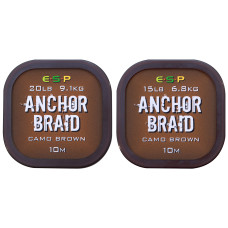 Повідцевий матеріал ESP Anchor Braid, G/Brown 20lb