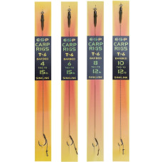 Гачки з повідцем ESP Carp Rig T6 8-12lb 