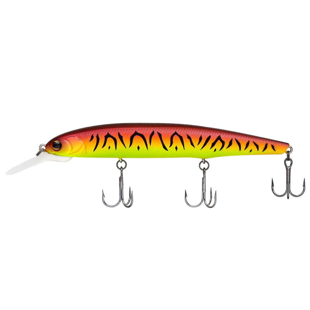 Воблер Imakatsu Super Dardo 115SP 115mm 15.0g #46 Matt Red Hot Tiger (1.2-2.0m)