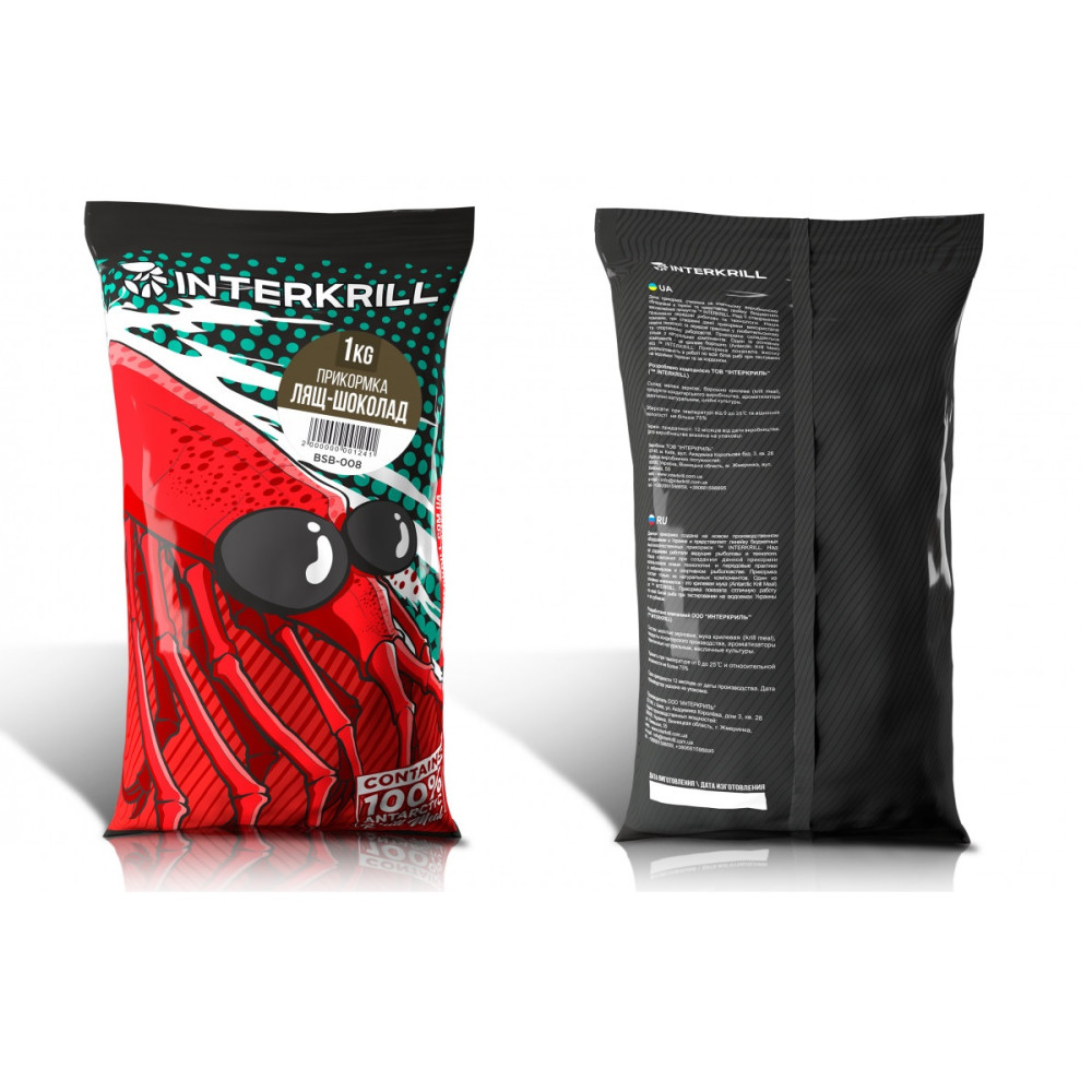 Прикормка Interkrill Лящ-Шоколад, 1 кг