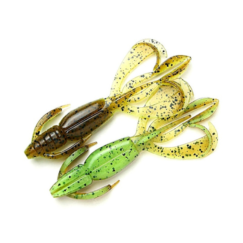 Силіконова приманка Keitech Crazy Flapper 4.4" 401 green pumpkinpp.chart