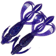 Силіконова приманка Keitech Crazy Flapper 2.4"  к:ea#04 violet