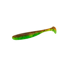 Силіконова приманка Keitech Easy Shiner 4" 401 Green Pumpkin / Chartreuse