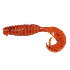 Силіконова приманка Keitech Flapper Grub 4" ea#13 spice mustard/blue