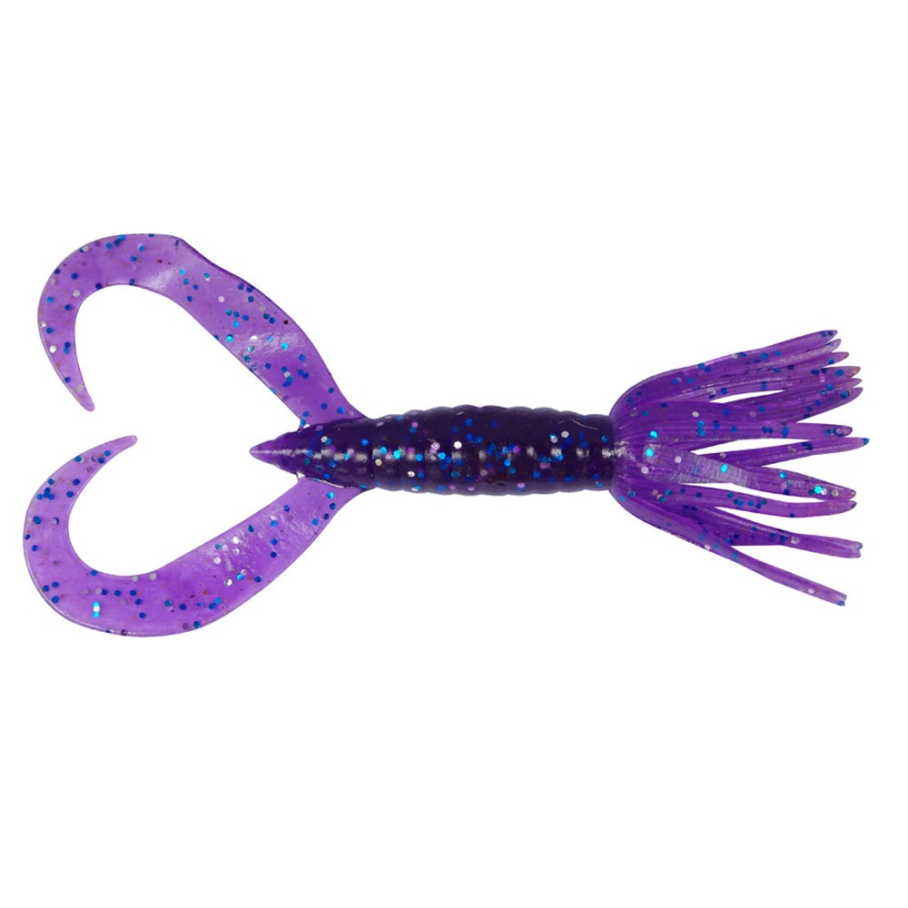 Силіконова приманка Keitech Little Spider 2" ea#04 violet