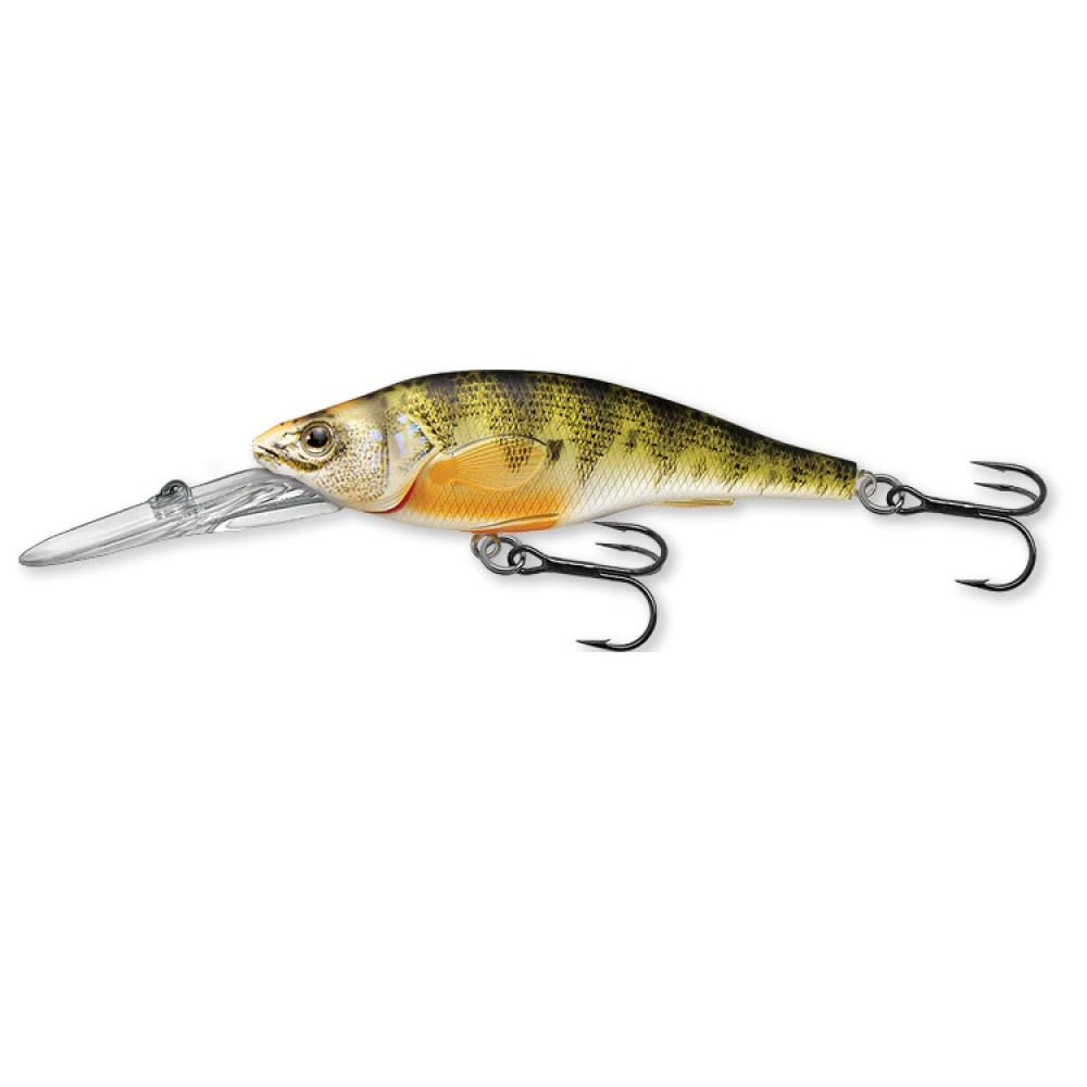 Воблер Koppers YP73D100 Perch floating 2 7/8”, 3/8 oz, 6-8’ natural / matte