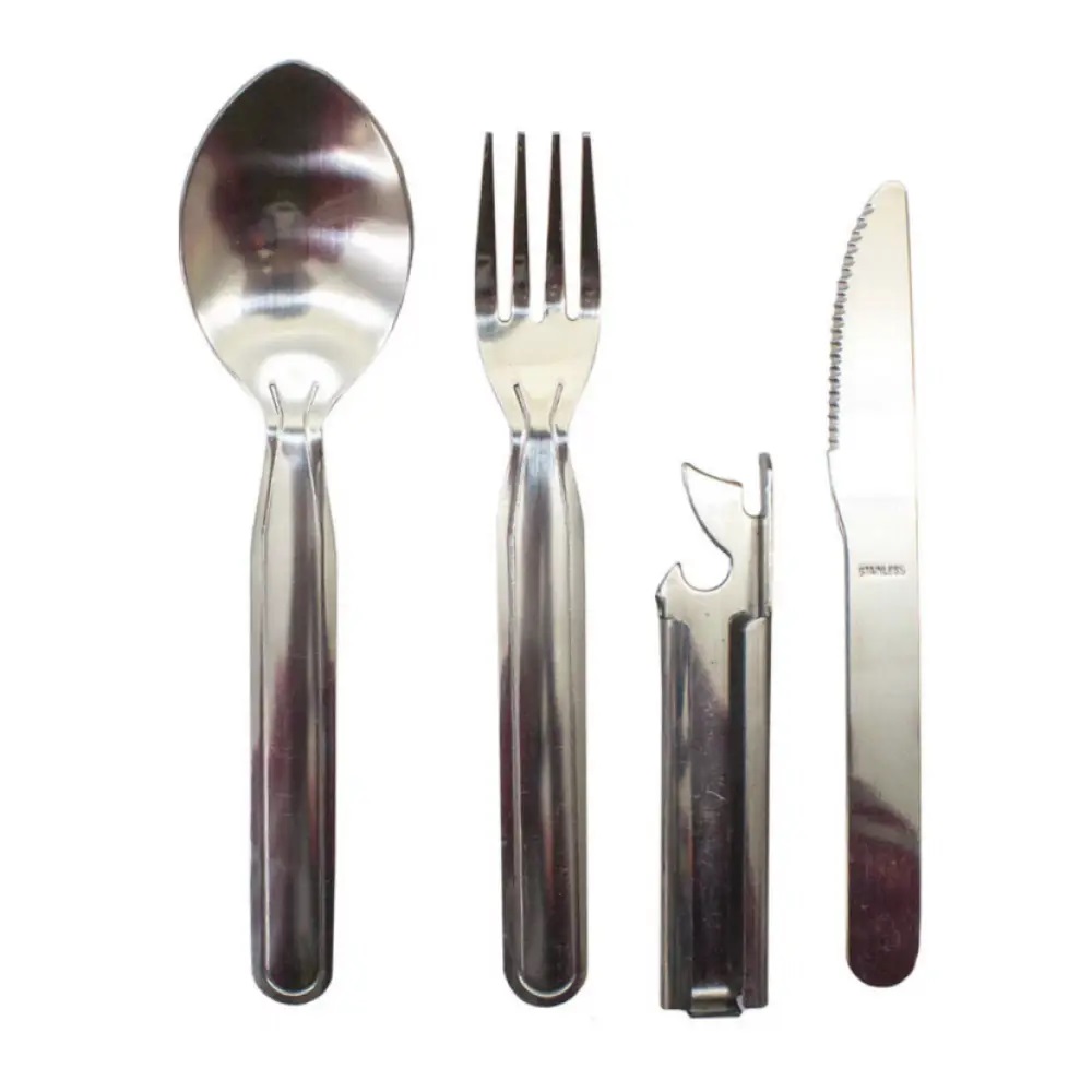 Набір столових приборів(ложка,виделка,ніж) Mil-Com KFS NATO SPEC KFSNA