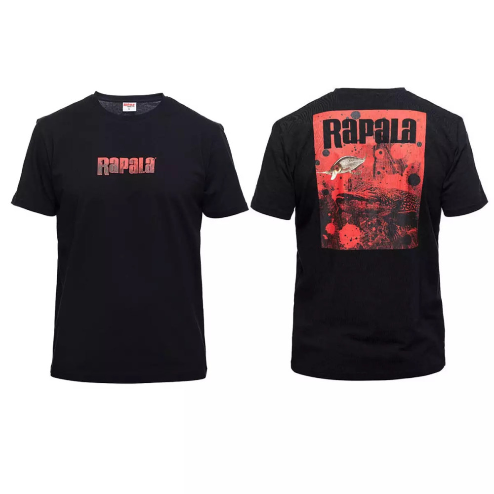 Футболка Rapala Splash Чорна XXL