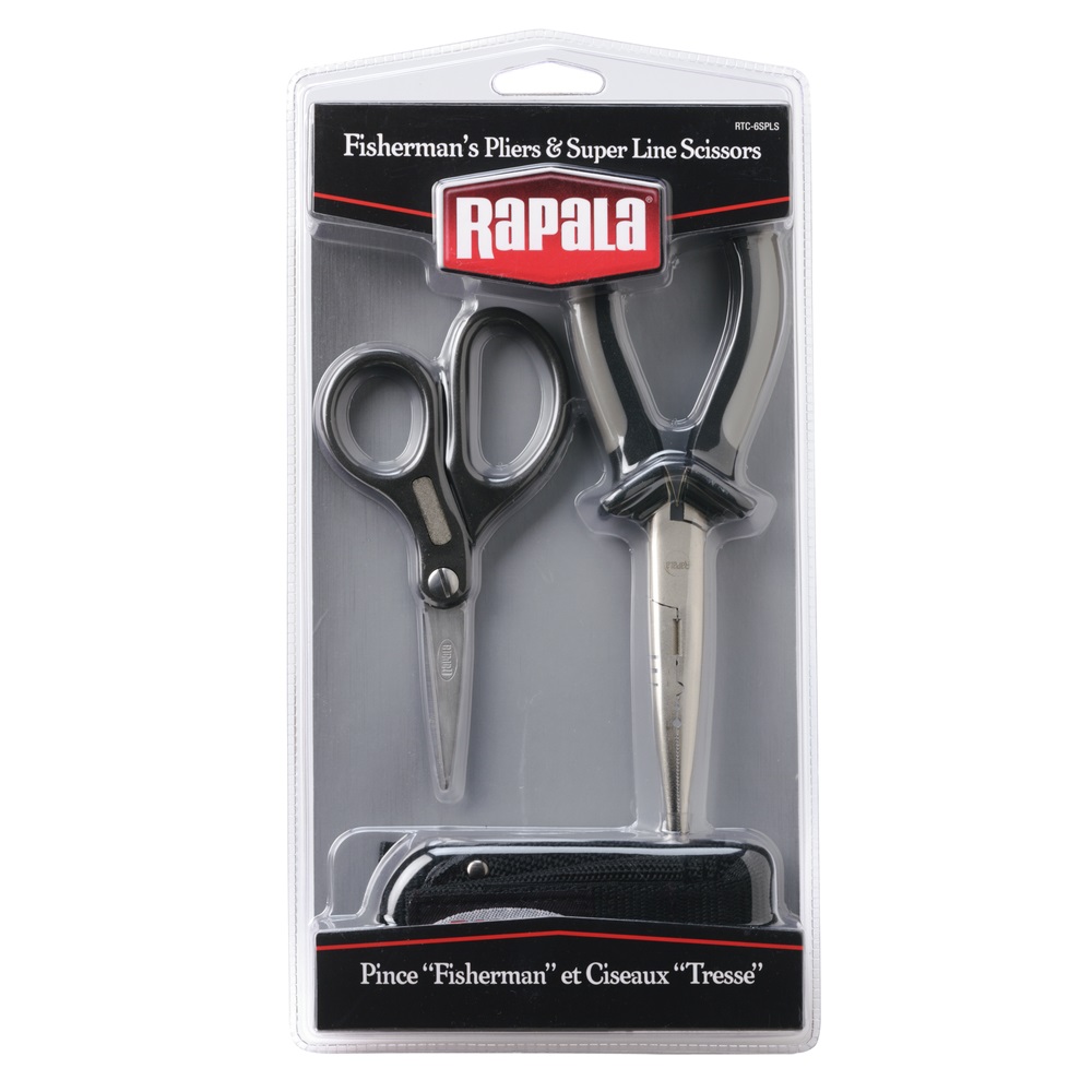 Плоскогубці та ножиці RAPALA Super Line, RTC-6SPLS
