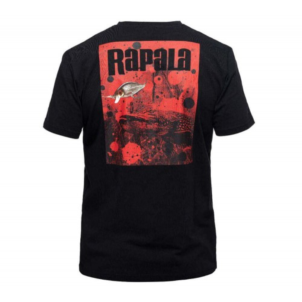 Футболка Rapala Splash Чорна XL