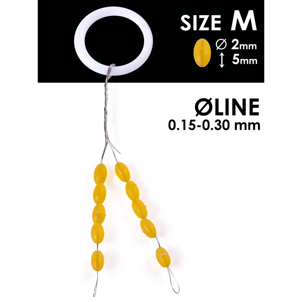 Стопор силіконовий Salmo BARREL STOPS M 0,15-0,3мм