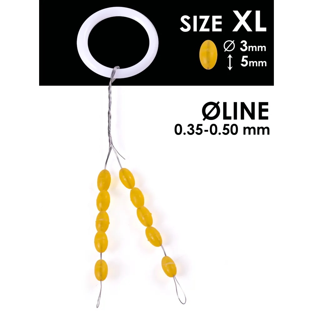 Стопор силіконовий Salmo BARREL STOPS XL 0,35-0,5мм