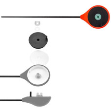 Вудка-балалайка зимова Salmo HANDY ICE RODS (червона) 24см 414-01