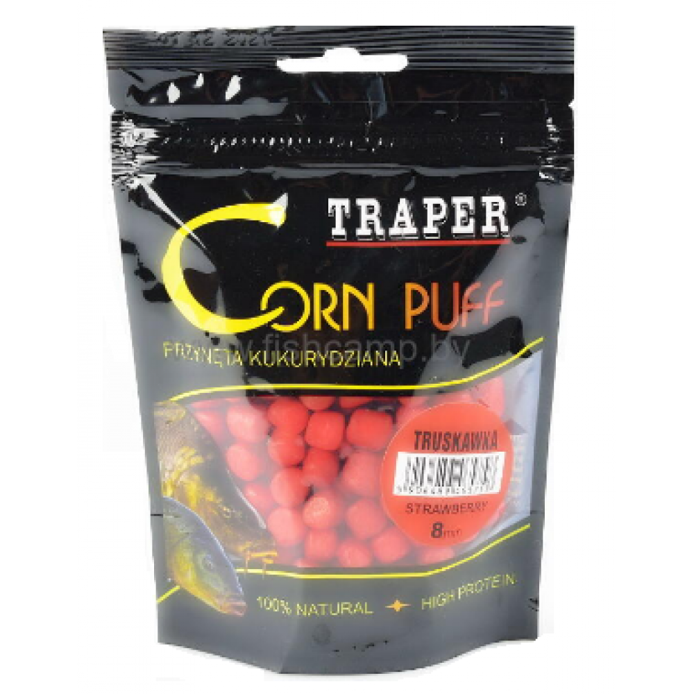Пуфи Traper Corn Puff 8mm/20g Полуниця