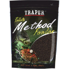 Пелетс Traper Metod Feeder Pellet Halibut Black, 2mm, 500 гр