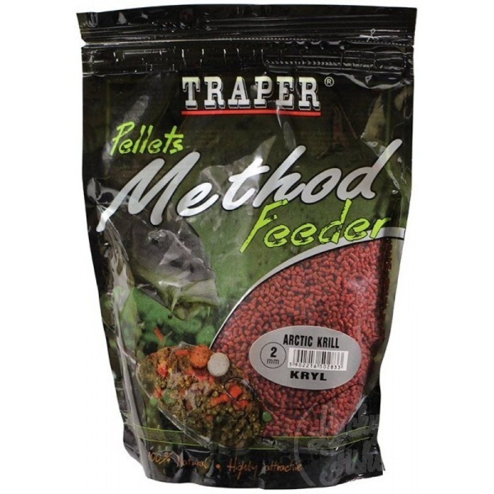 Пелетс Traper Metod Feeder Pellet Krill, 2mm, 500 гр