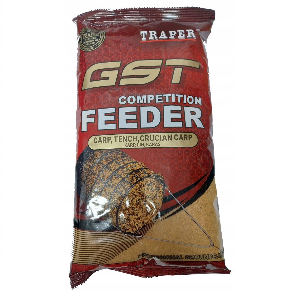 Прикормка Traper GST Feeder Karp-Lin-Karas 1kg
