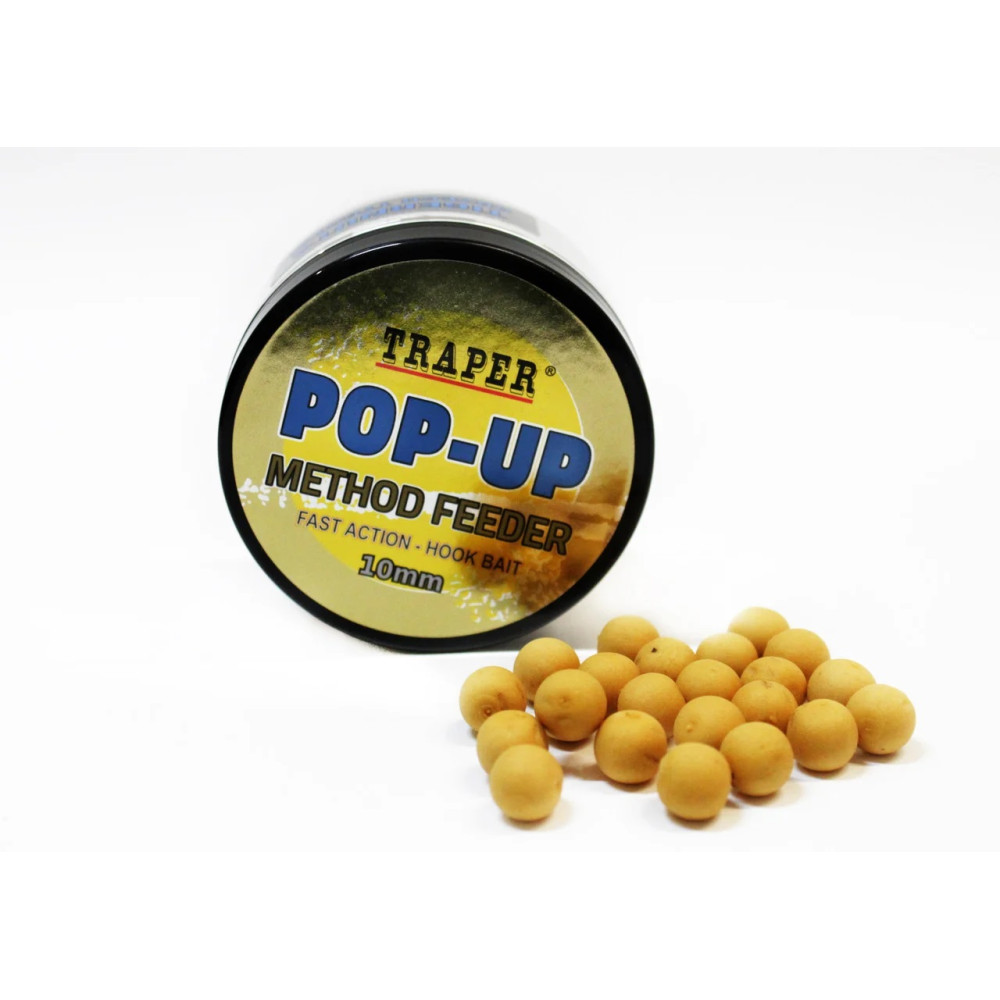 Бойли Traper Pop-Up Method Feeder Банан 10мм 30гр