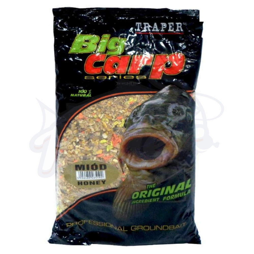 Прикормка TRAPER Big Carp 1kg Мед