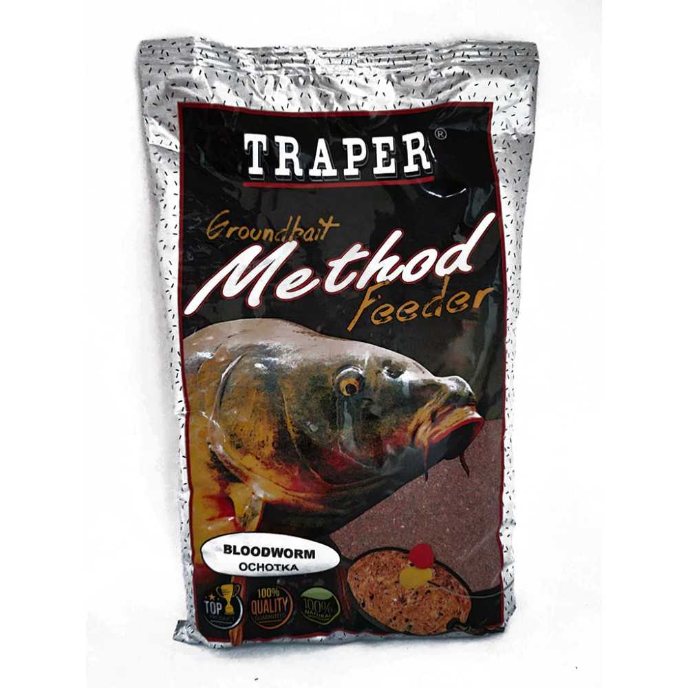 Прикормка Traper Method Feeder Мотиль, 0,75кг