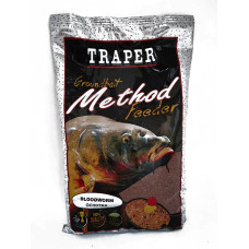 Прикормка Traper Method Feeder Мотиль, 0,75кг