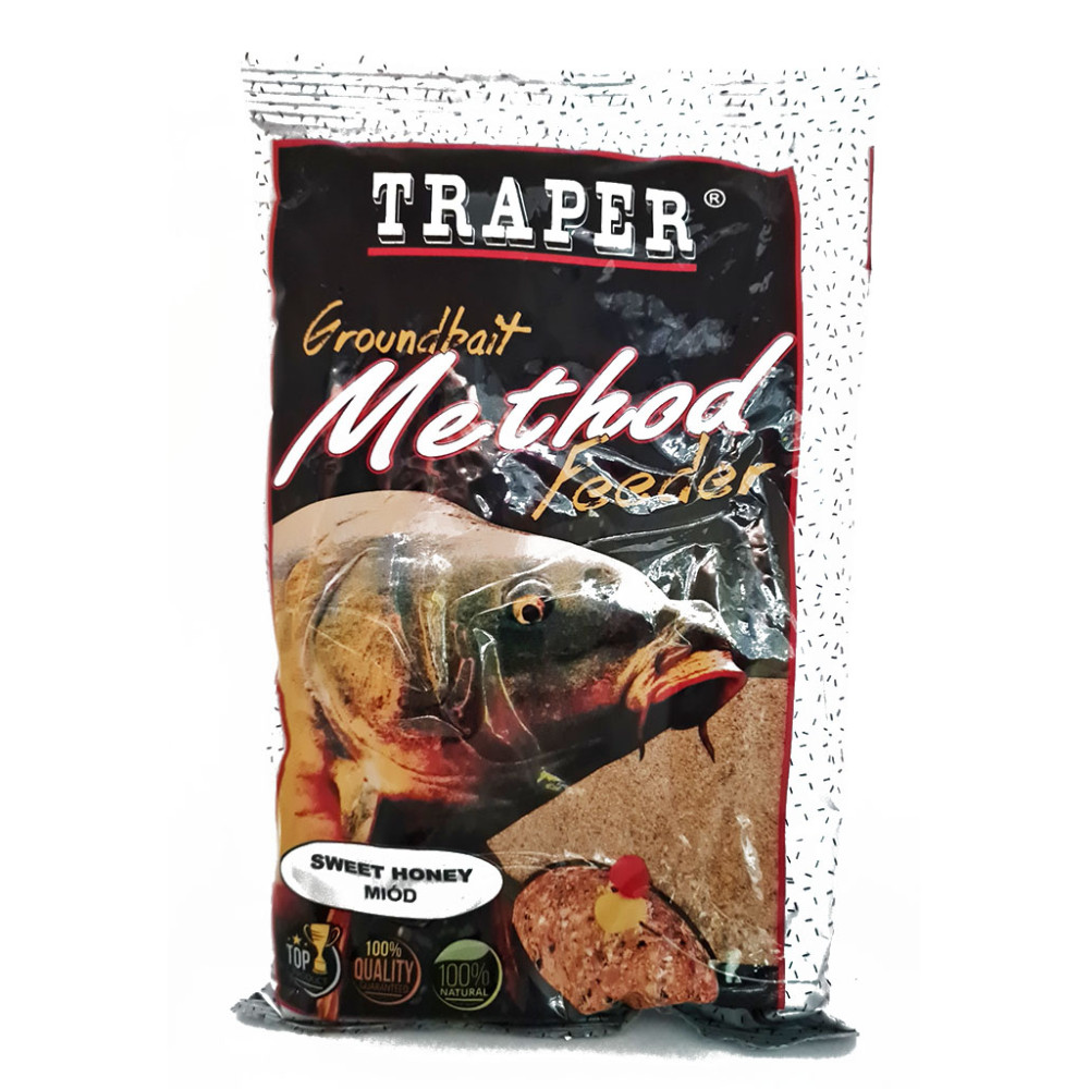 Прикормка Traper Method Feeder Мед, 0,75кг