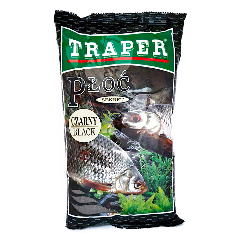 Прикормка Traper SEKRET Плотва Чорна, 1кг