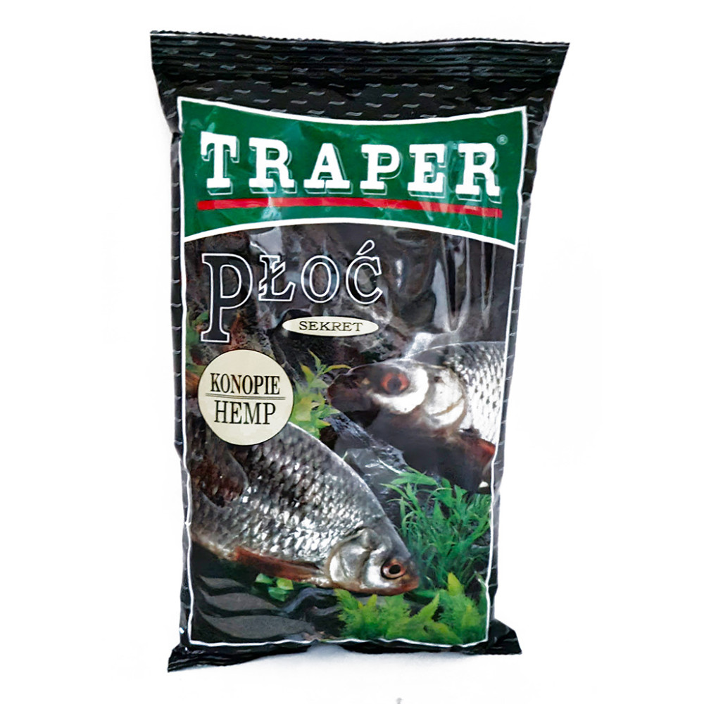 Прикормка Traper SEKRET Плотва Конопля, 1кг
