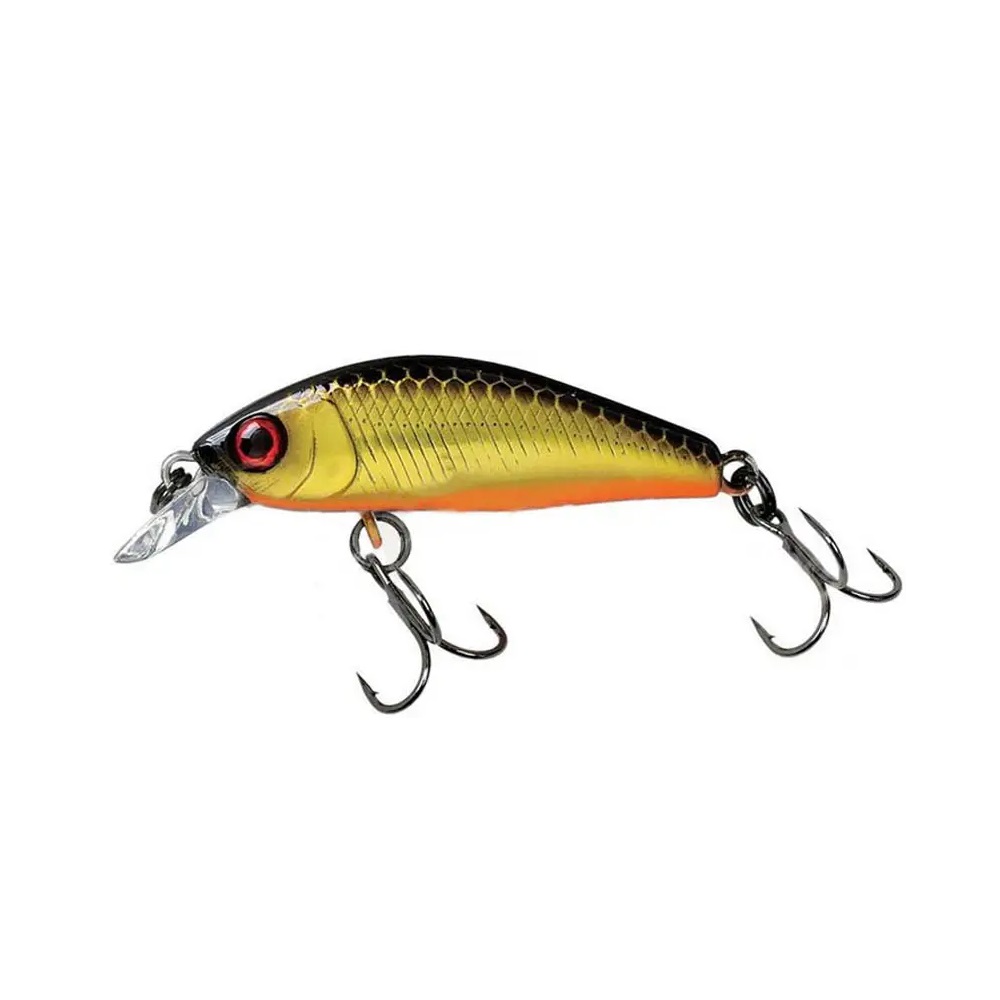 Воблер Jackall Chubby Minnow 35mm 2.3g HL Gold & Black